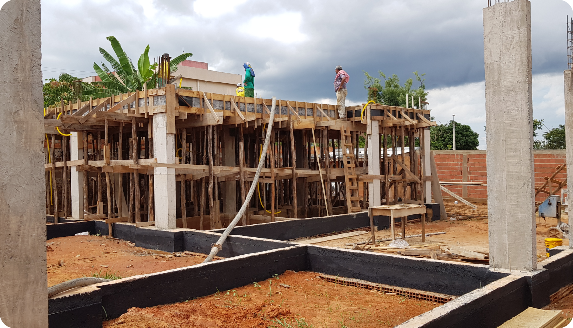 Construção Casa Chique V4 Engenharia Brasília DF