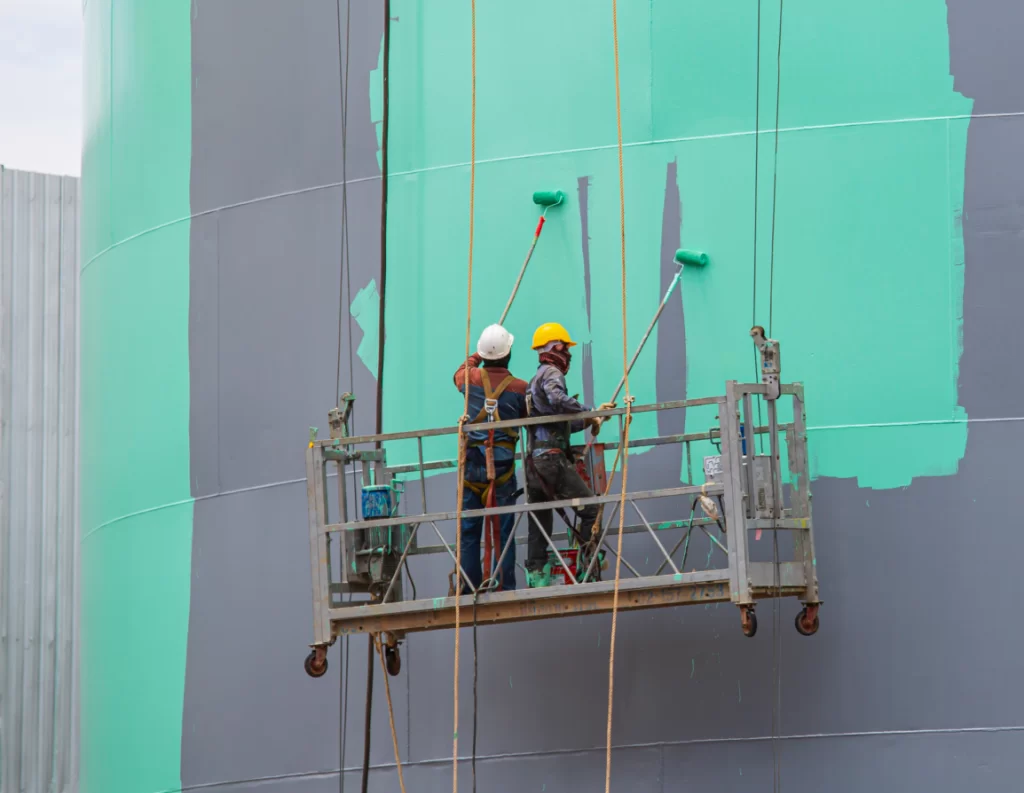 Pintura Fachada Construtora V4 Engenharia Brasília Df